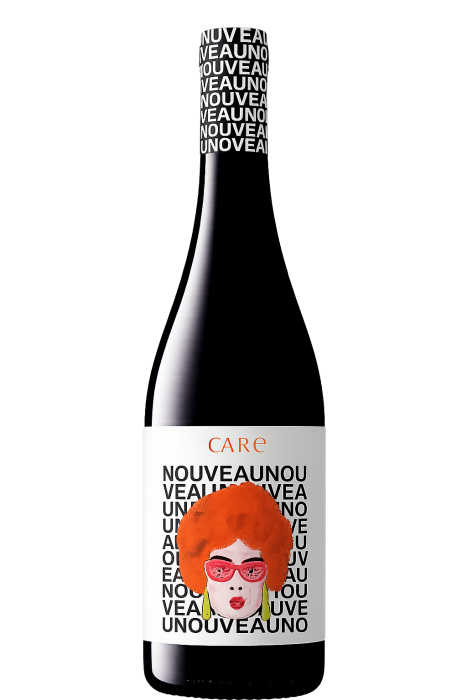 CARE Nouveau 2026 – fruchtiger Rotwein mit Künstleretikett